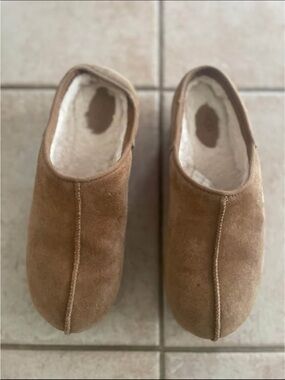 Uggs Women's Suede Mule Clogs in Brown